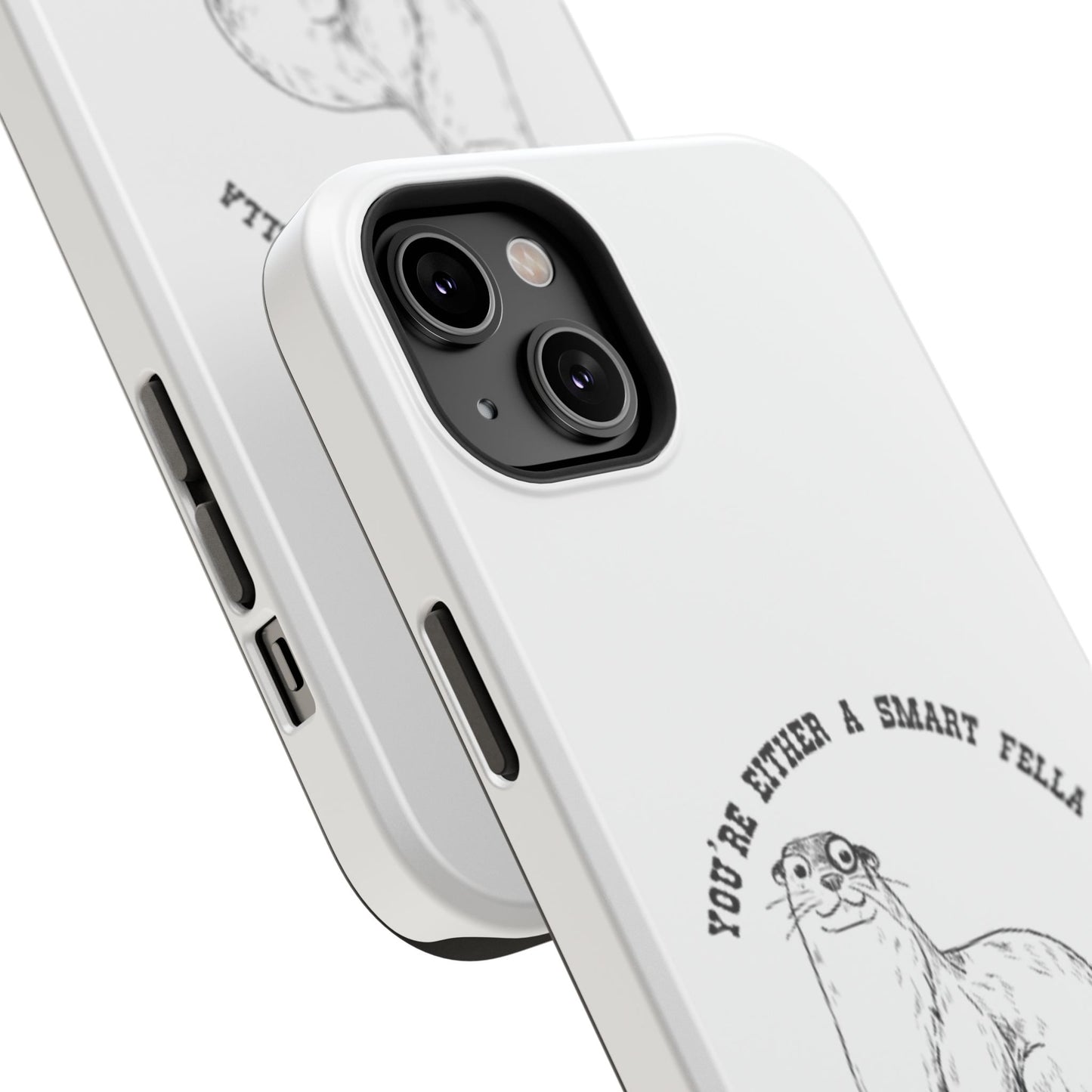 Impact-Resistant Cases - Fart Smella White