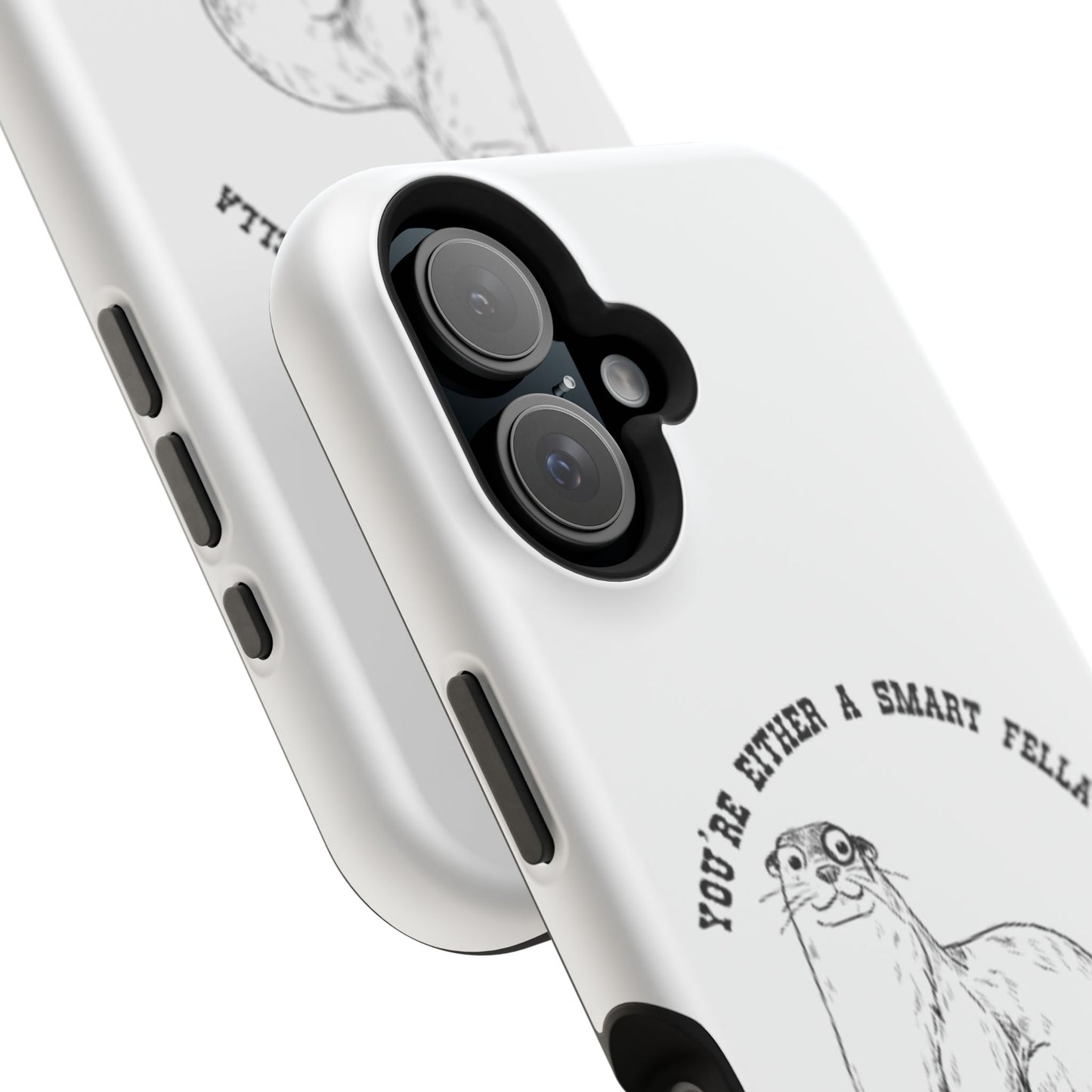 Impact-Resistant Cases - Fart Smella White