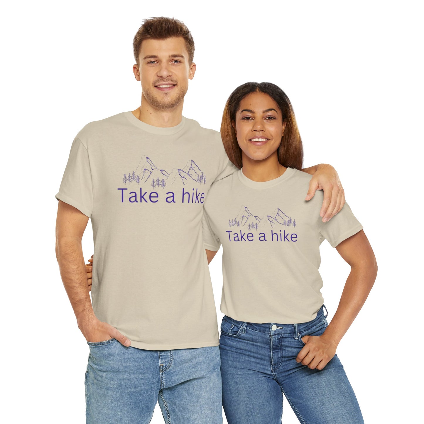 406  Take a Hike Unisex Heavy Cotton Tee