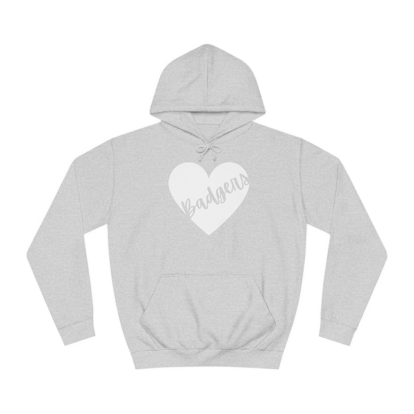 Generic Team Heart Hoodie - Badgers