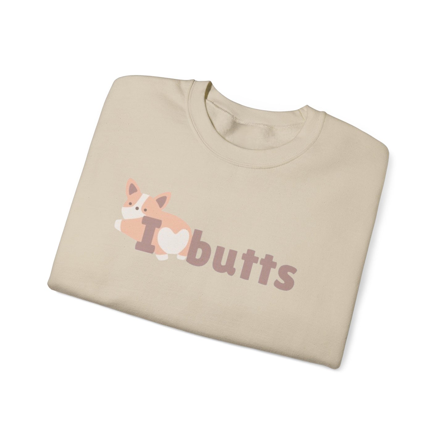 Butts Unisex Heavy Blend™ Crewneck Sweatshirt