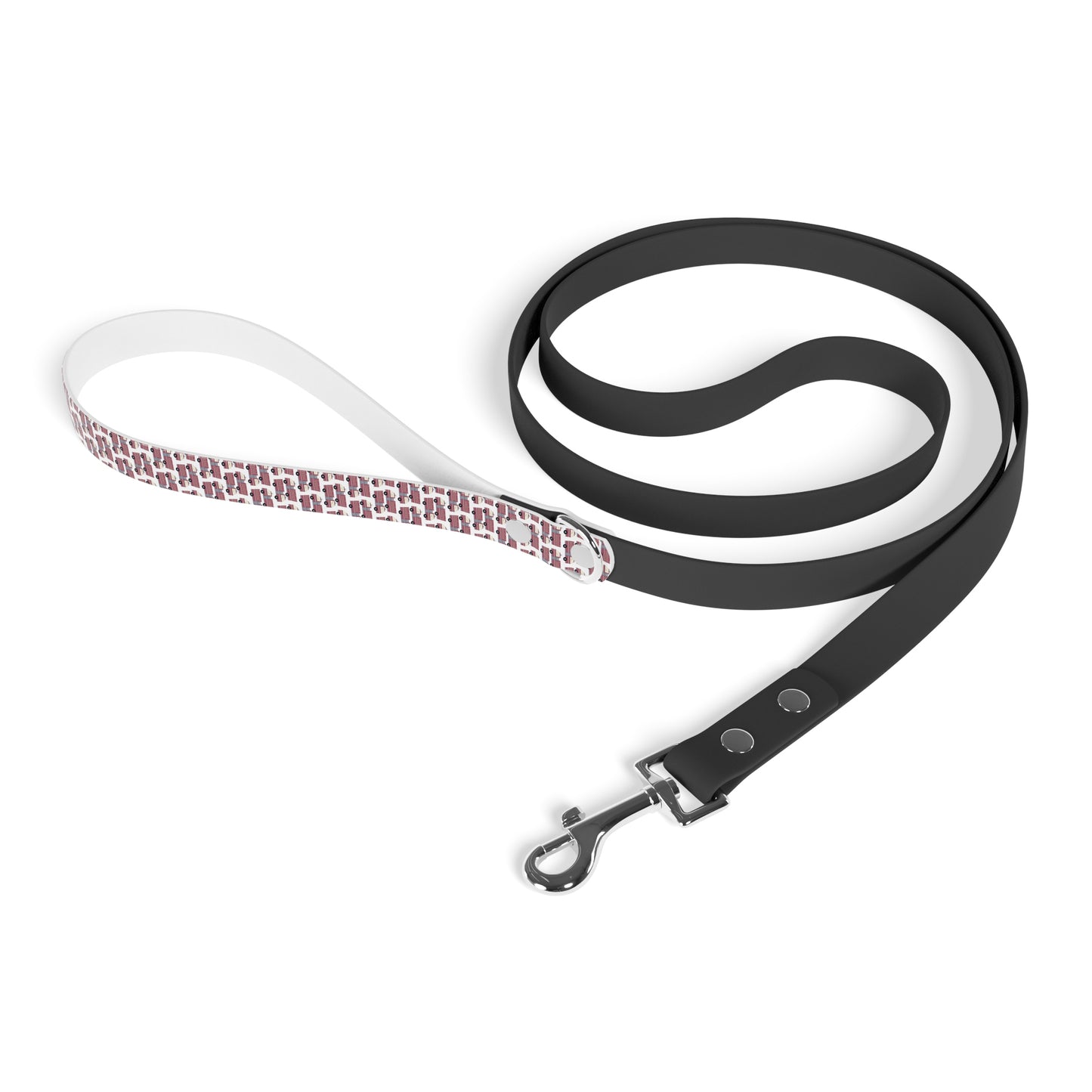 Dog Leash - Fire Trucks - White