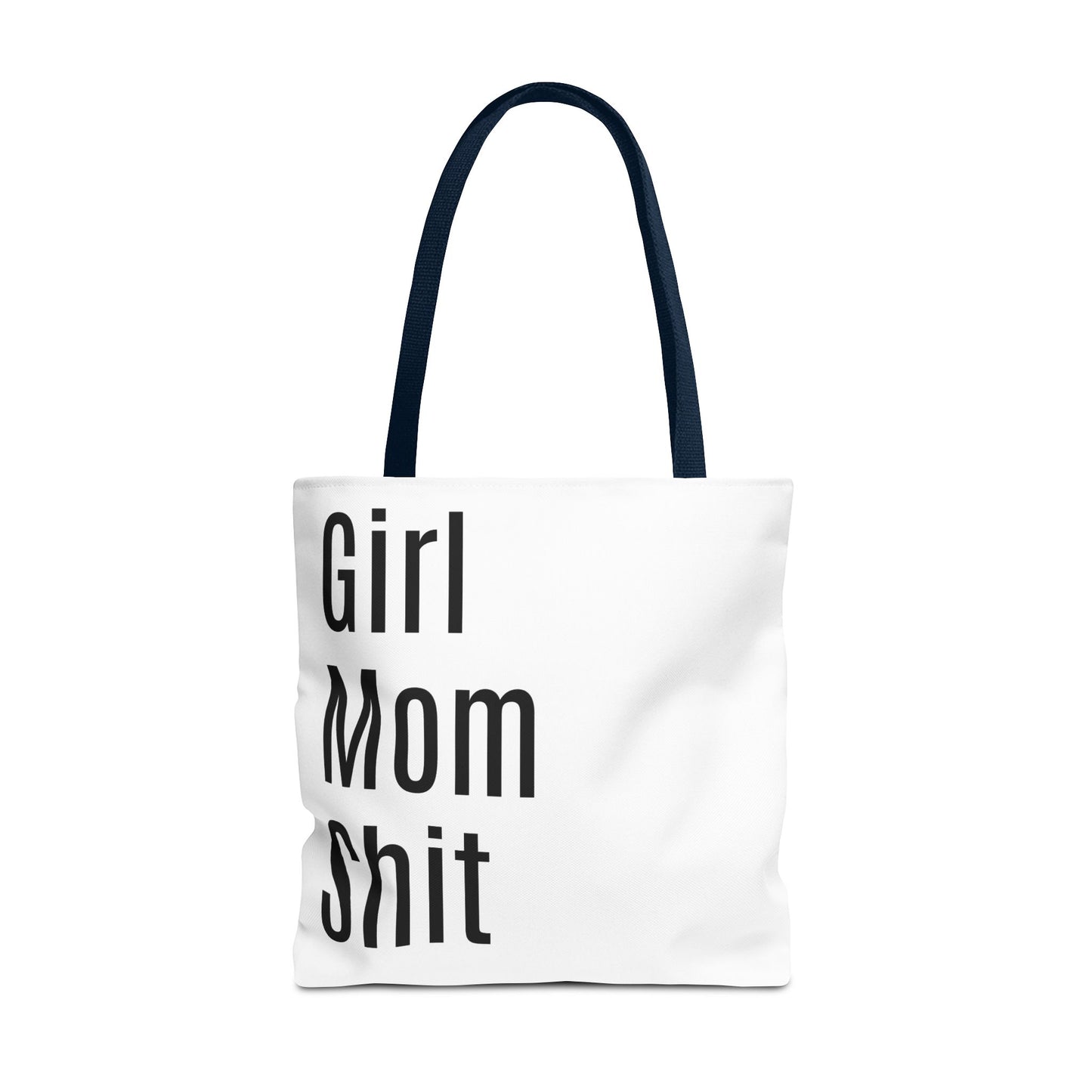 Girl Mom  Versatile Tote Bag (AOP) - White