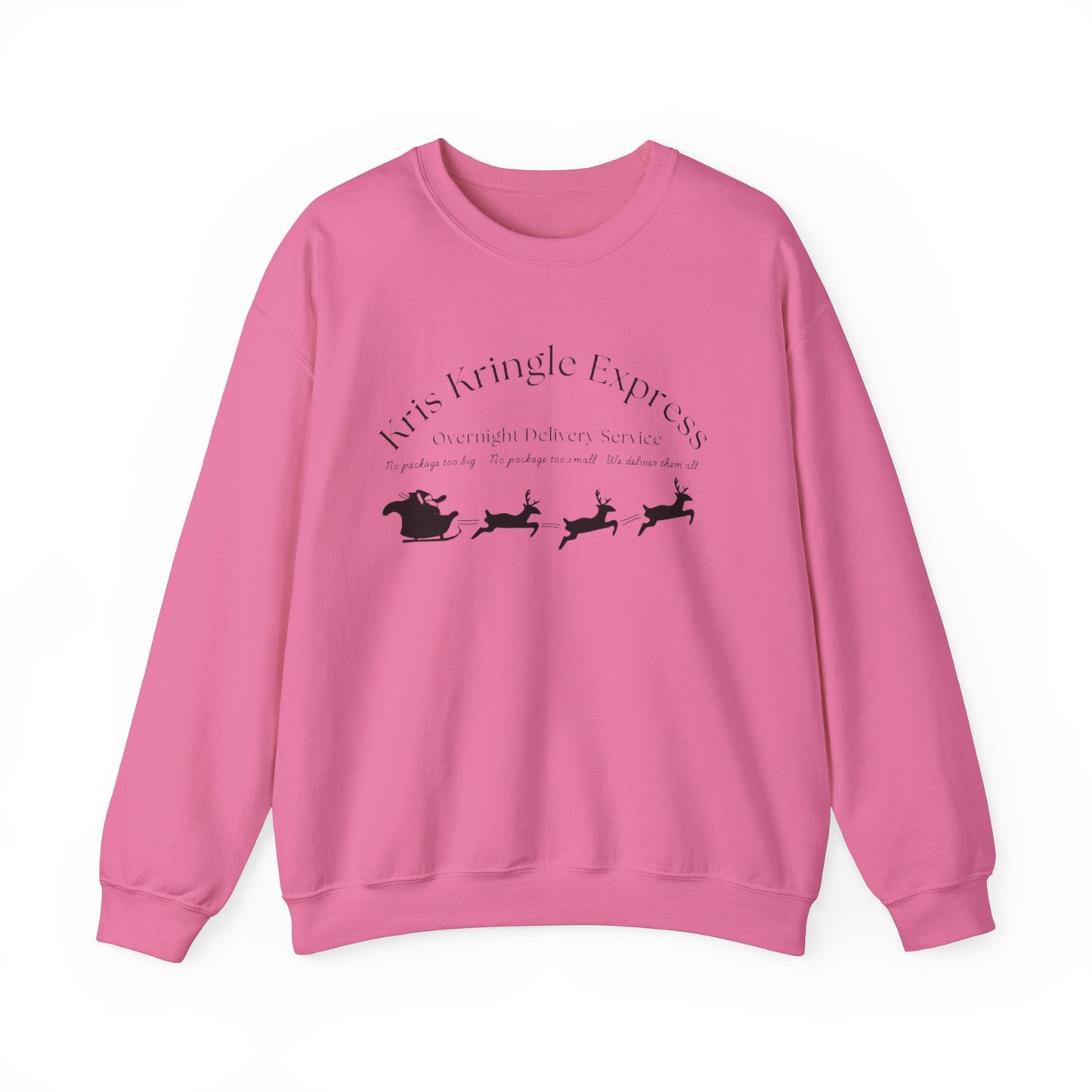 Festive Adult Unisex Crewneck Sweatshirt - Kris Kringle Express