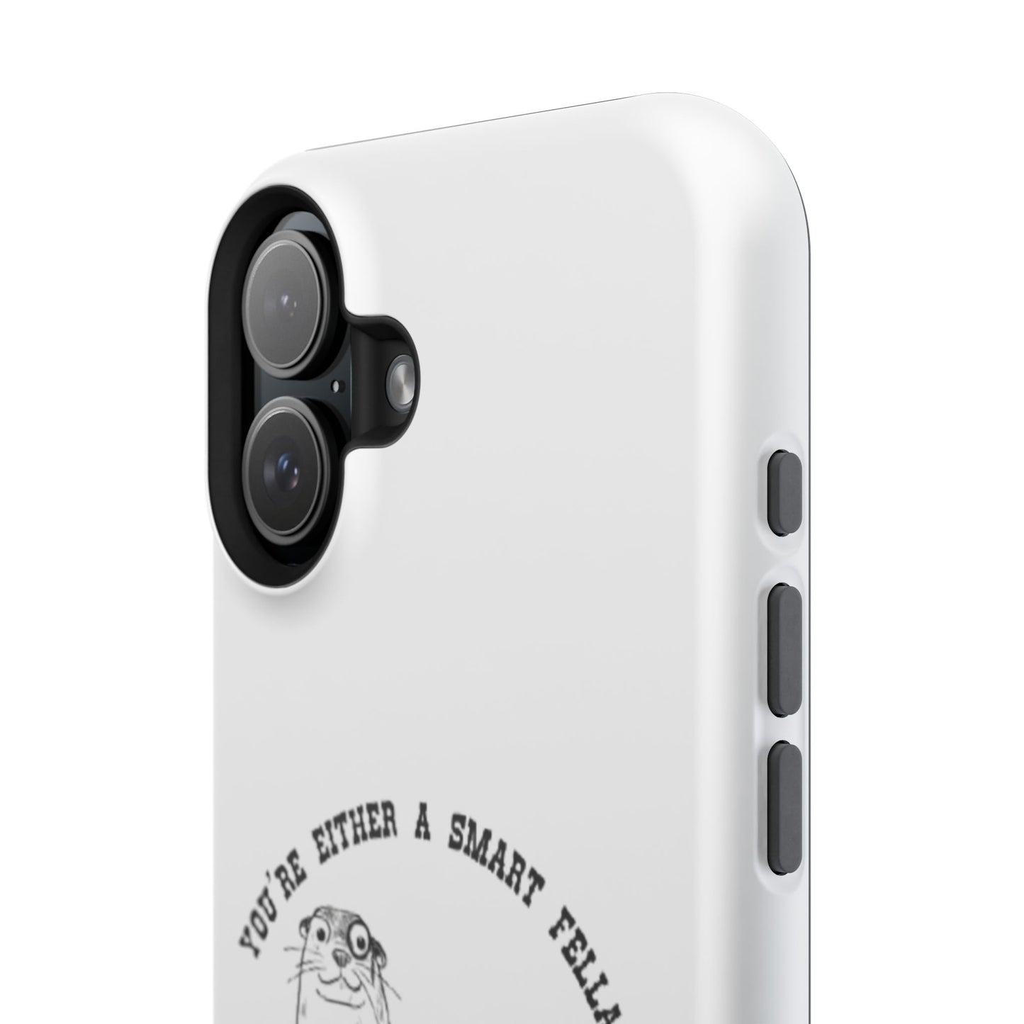 Impact-Resistant Cases - Fart Smella White