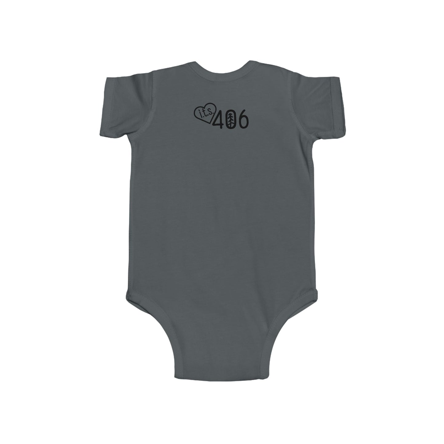 406  Baby Onesie - Montana Moose