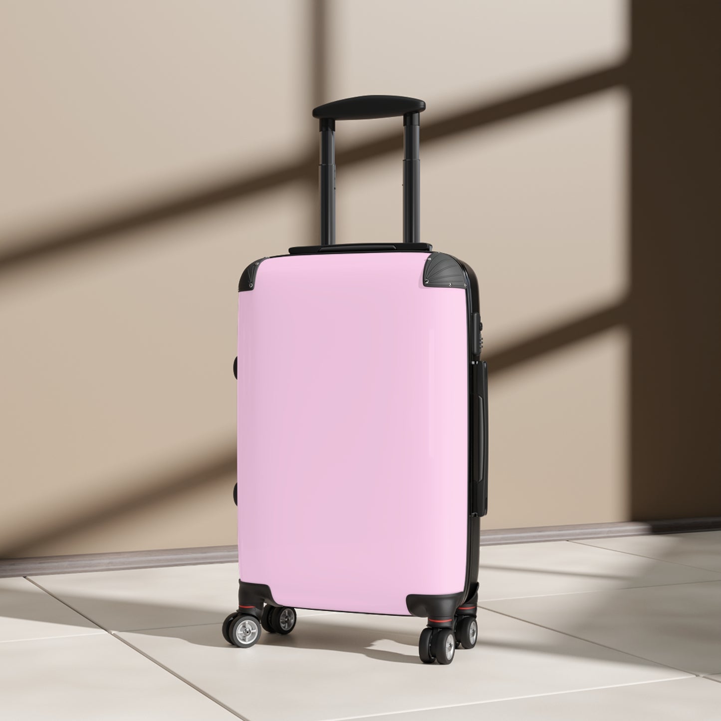 90's Inspired Mix & Match Suitcase - Pastel Pink