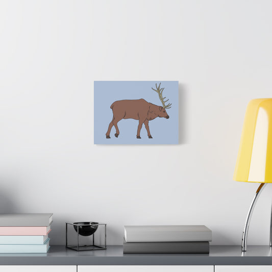 Stretched Matte Canvas 1.25" - Elk