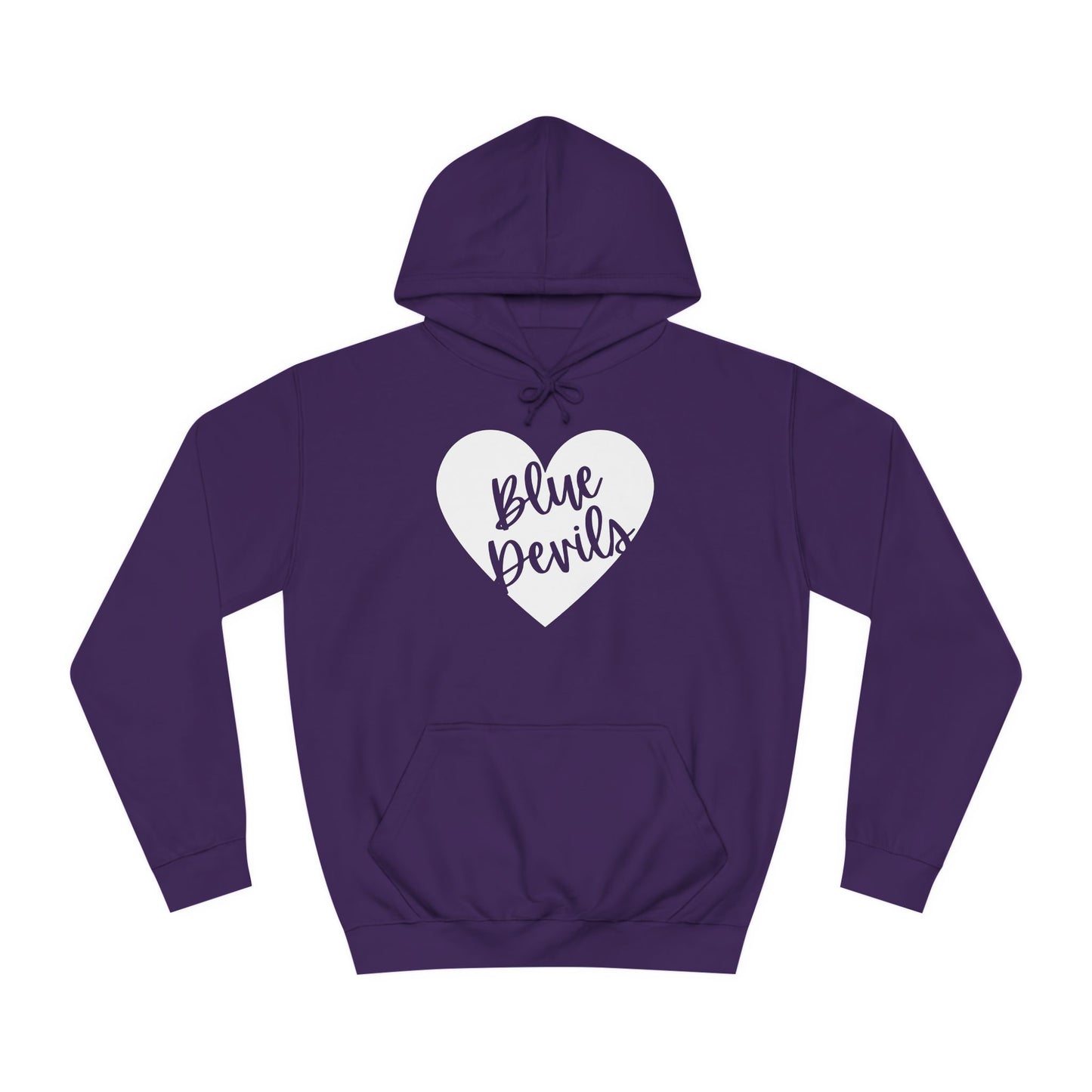 Generic Team Hoodie - Blue Devils Heart