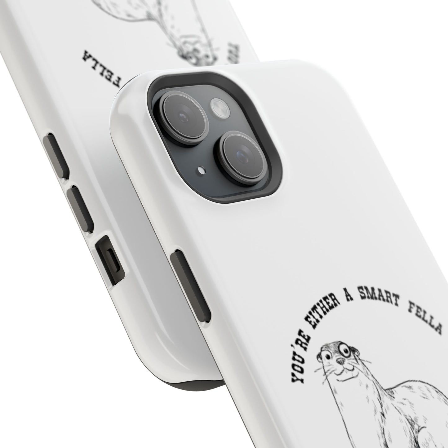 Impact-Resistant Cases - Fart Smella White