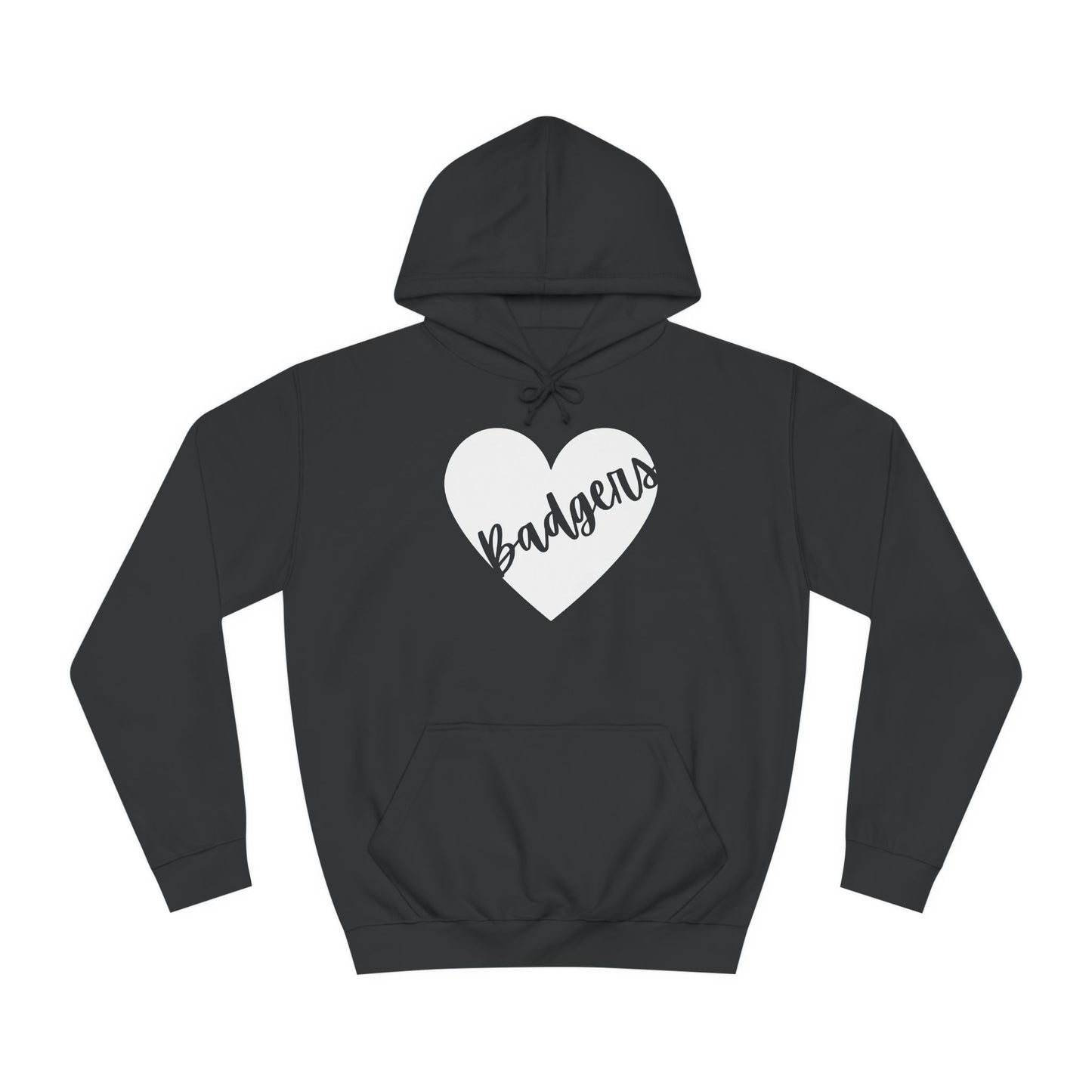 Generic Team Heart Hoodie - Badgers