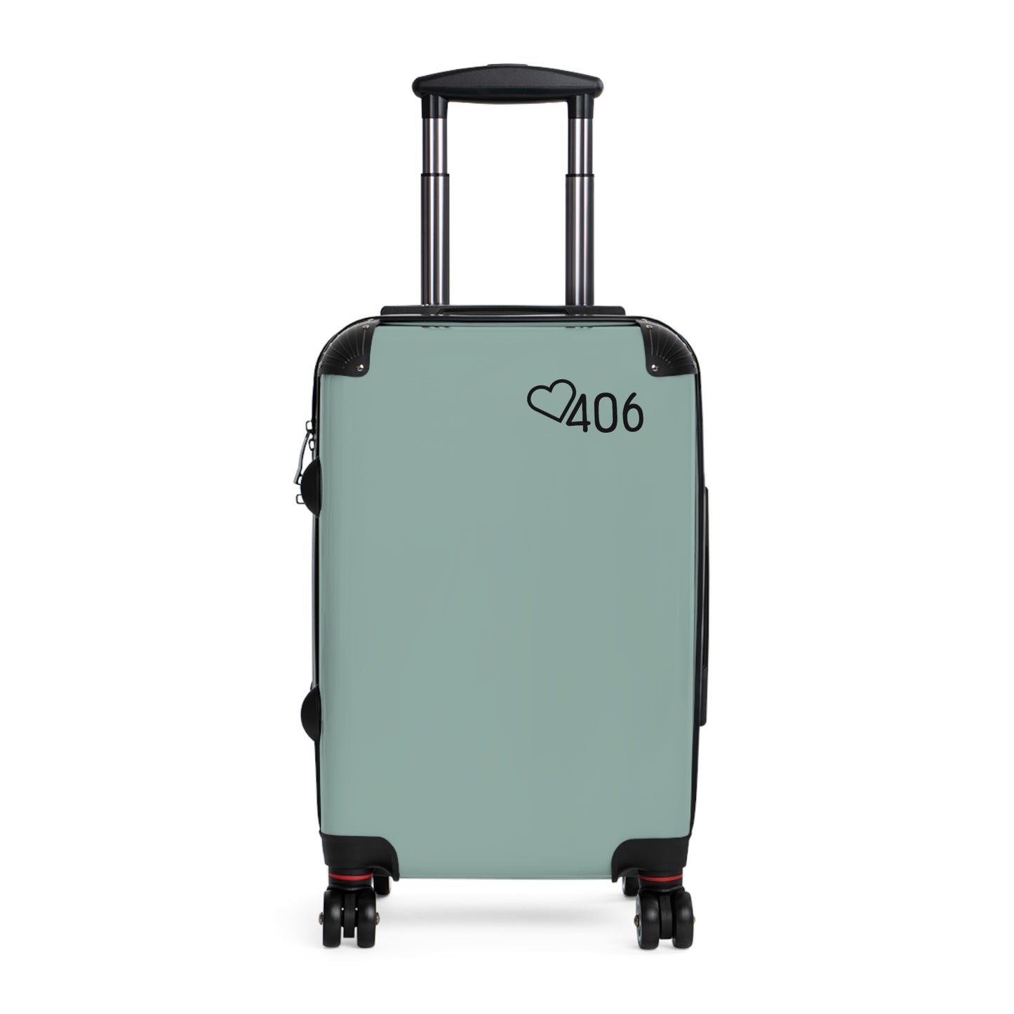 ITS406 Design Bear Mountain Green Suitcase