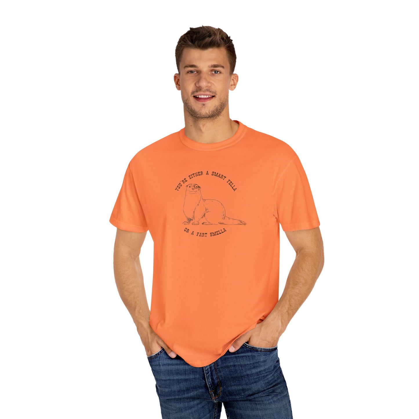 Unisex Garment-Dyed T-shirt - Fart Smella