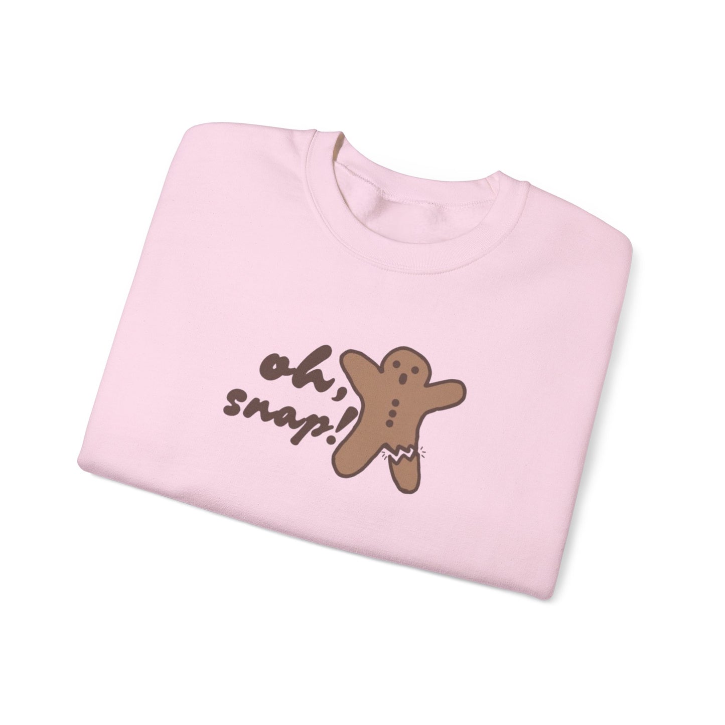 Festive Gingerbread Man Crewneck Sweatshirt