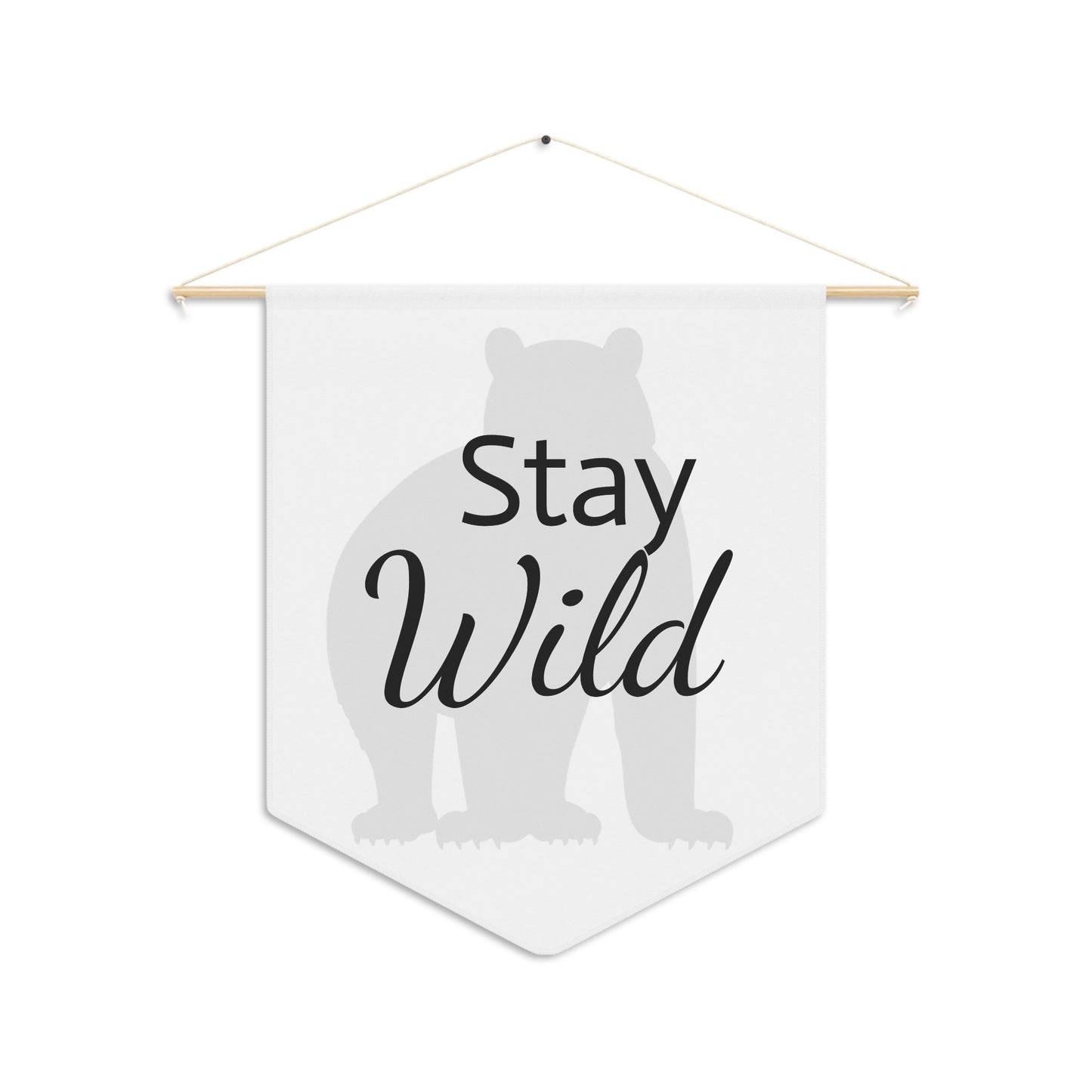 Pennant - Stay Wild Grizzly - Ice