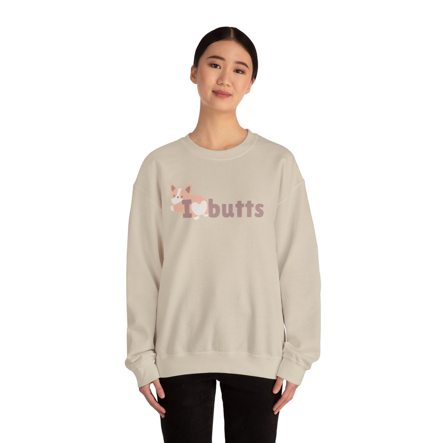 Butts Unisex Heavy Blend™ Crewneck Sweatshirt