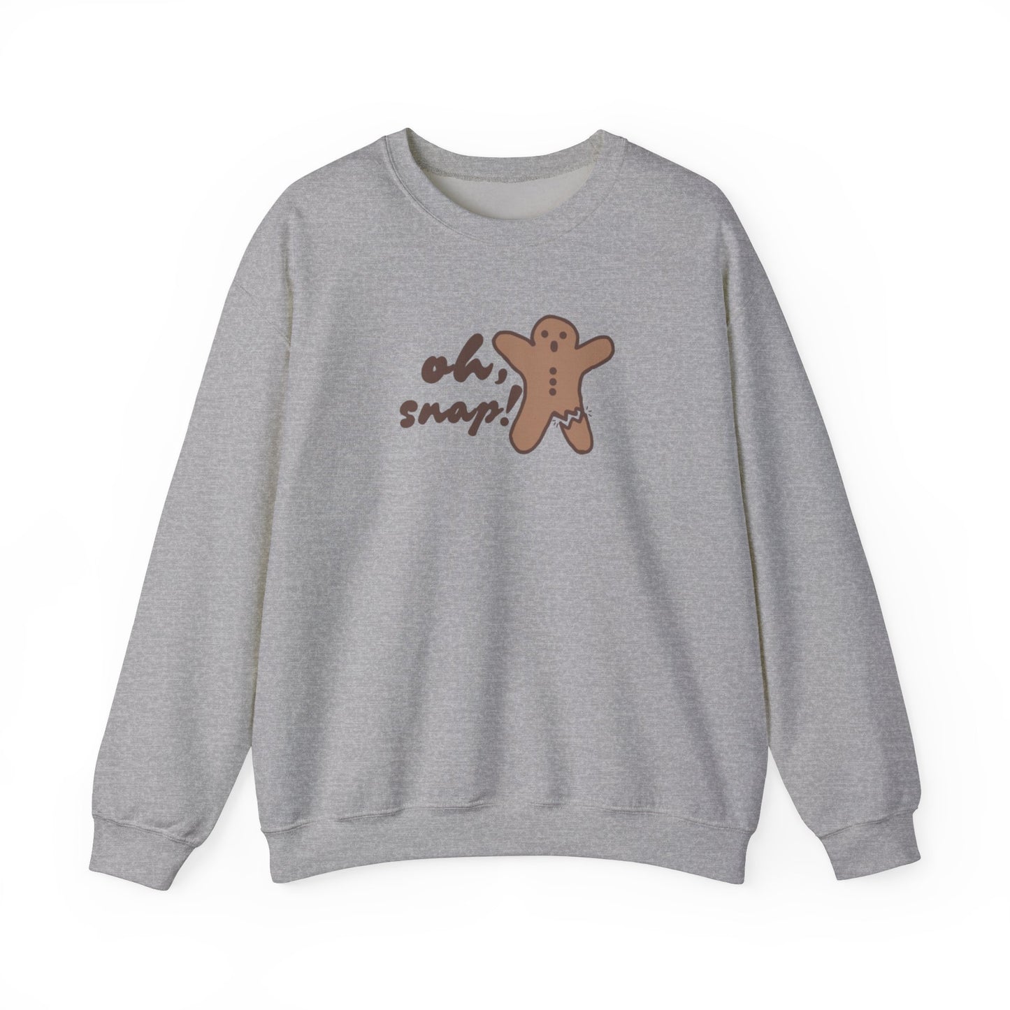 Festive Gingerbread Man Crewneck Sweatshirt