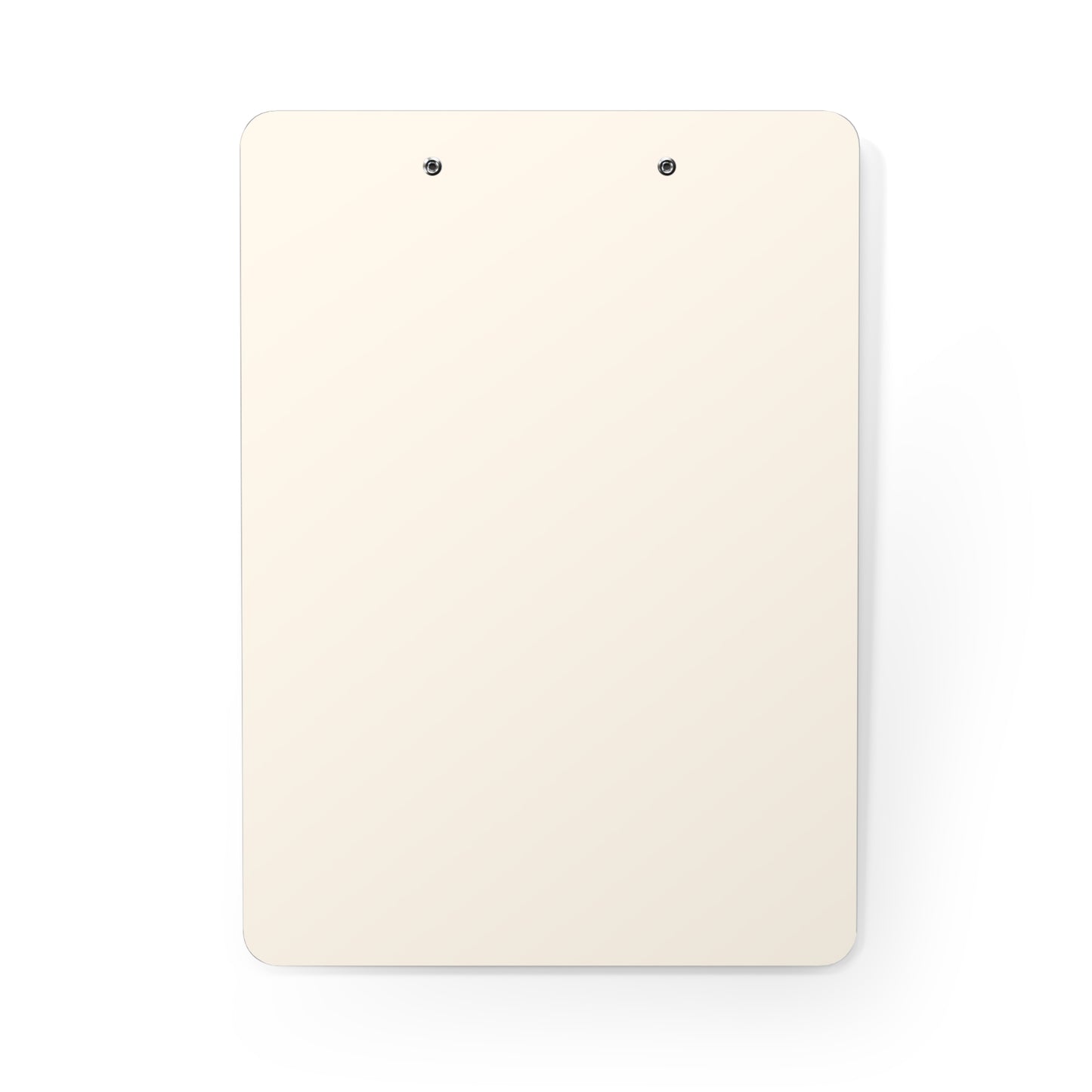 Minimalist Cream Clipboard