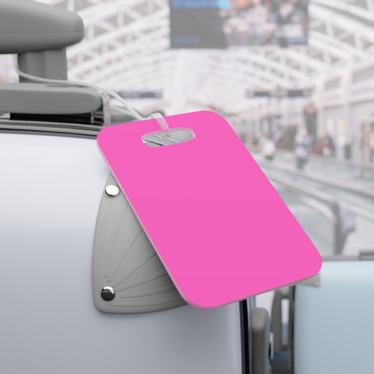 90's Inspired Mix & Match Luggage Tags - Hot Pink