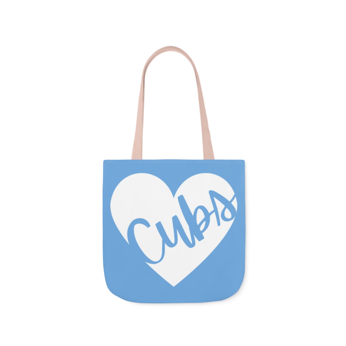 Generic Team Light Blue Canvas Tote Bag, 5-Color Straps - Cubs