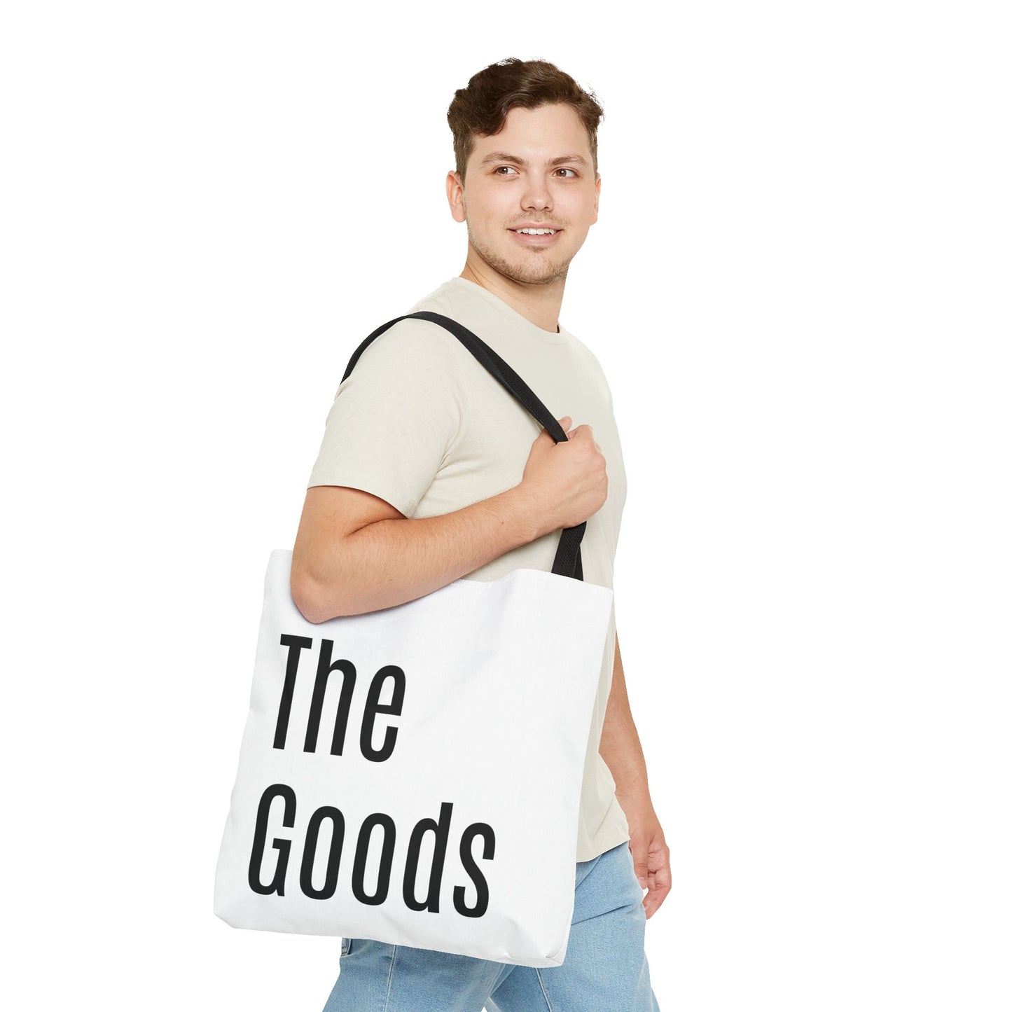 The Goods  Versatile Tote Bag (AOP) - White