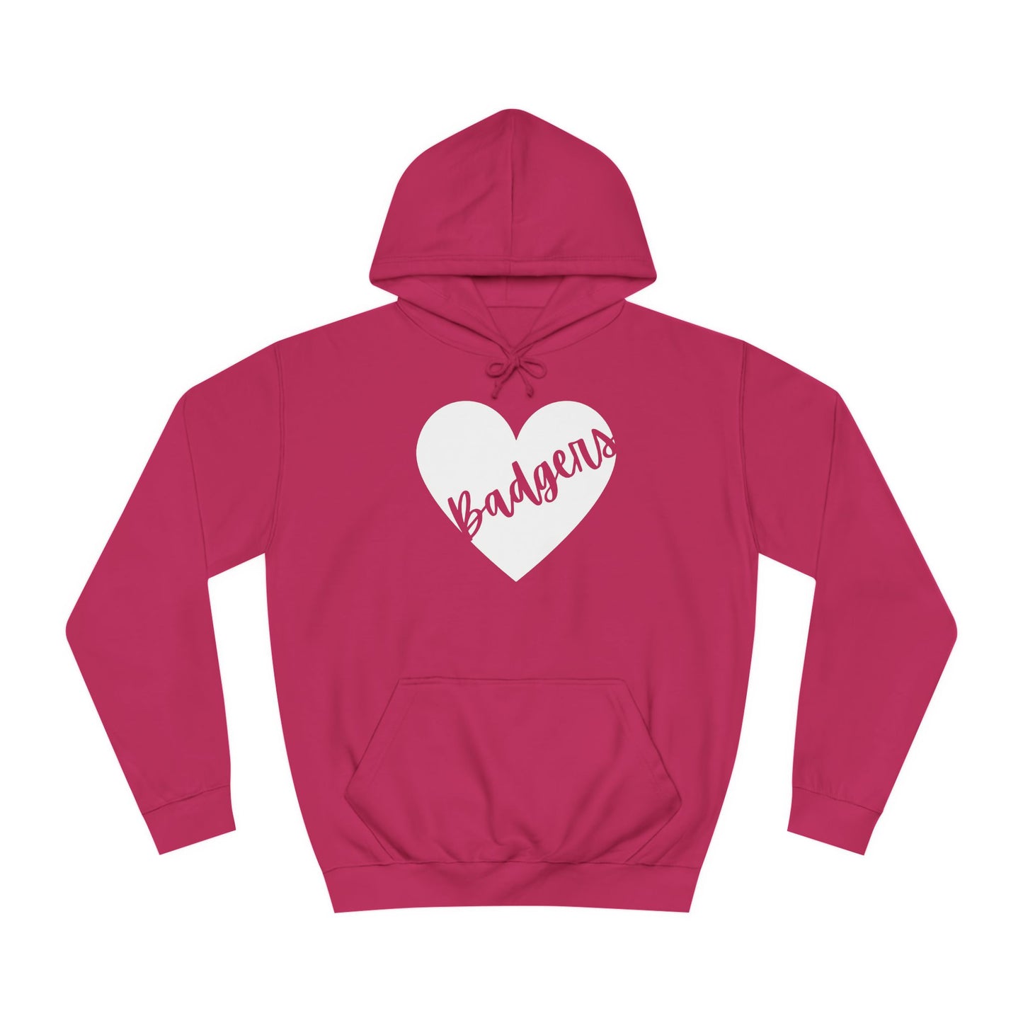 Generic Team Heart Hoodie - Badgers