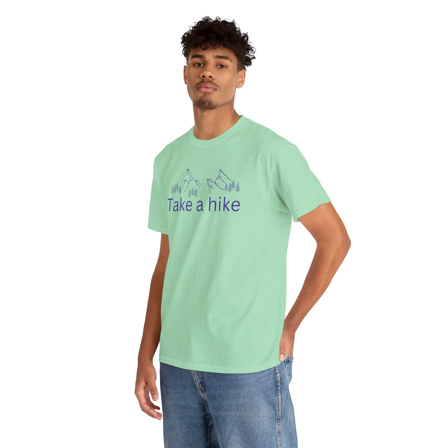 406  Take a Hike Unisex Heavy Cotton Tee