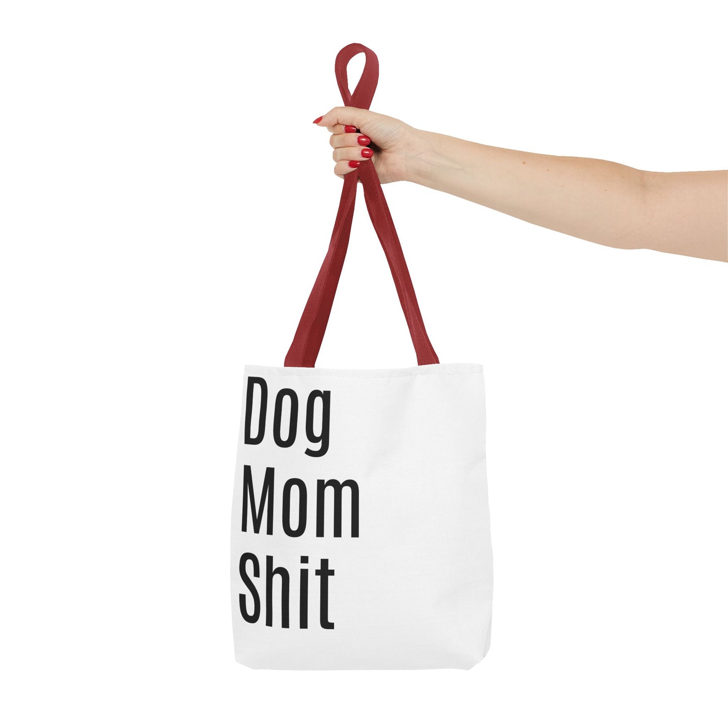 Dog Mom  Versatile Tote Bag (AOP) - White