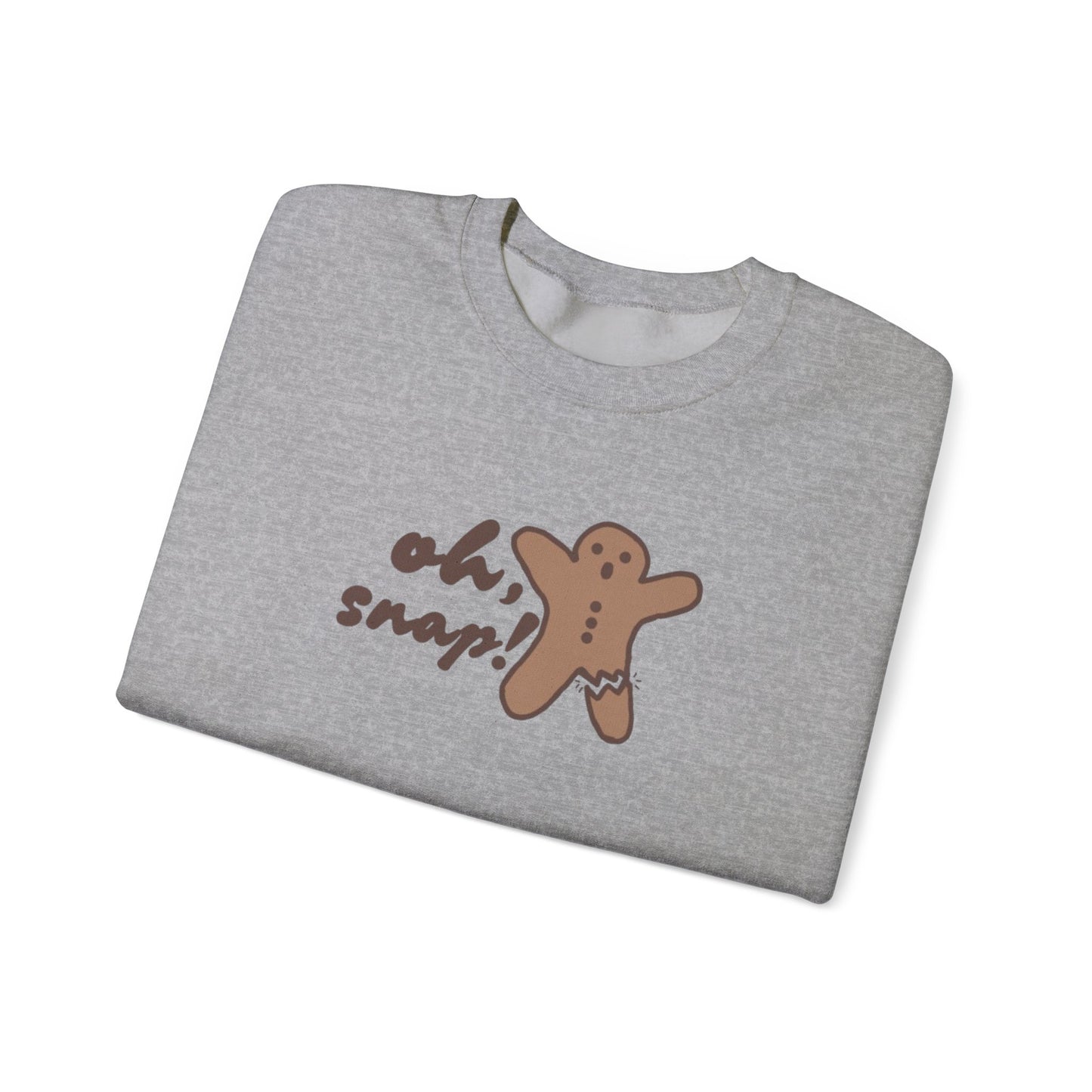 Festive Gingerbread Man Crewneck Sweatshirt