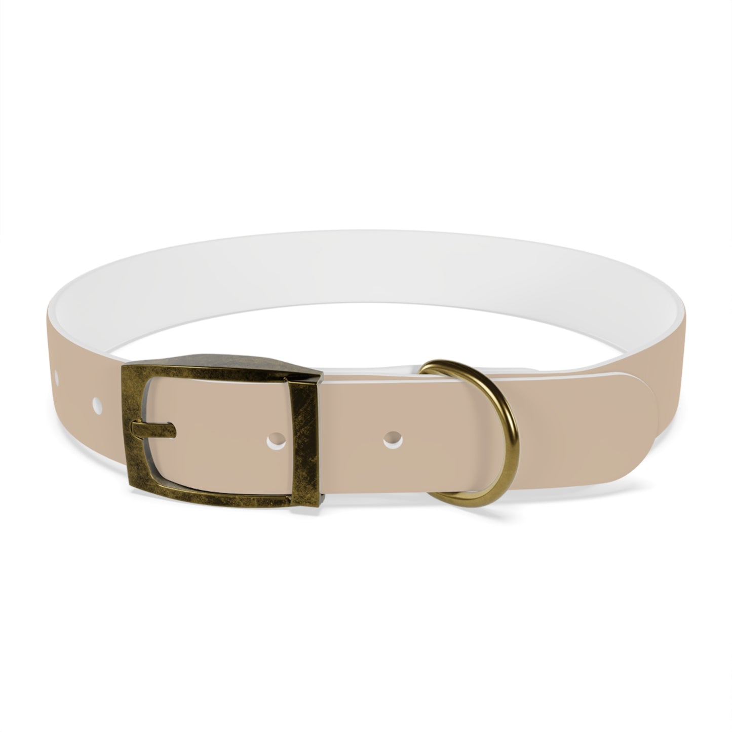 Dog Collar in Chocolate Blush