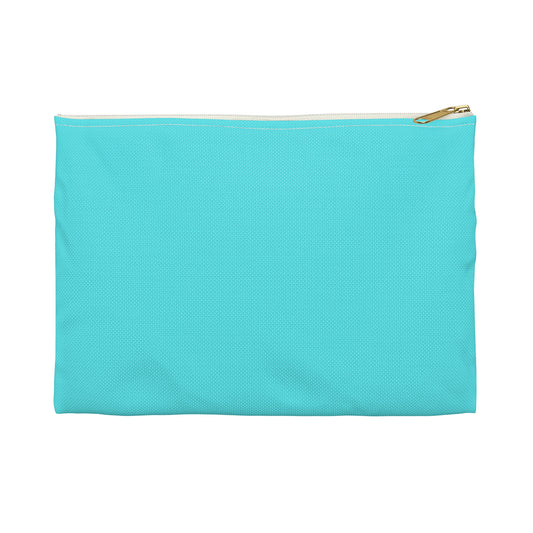 90's Inspired Mix & Match Accessory Pouch - Windbreaker Teal