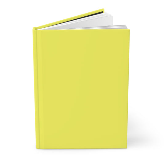 Minimalist Hardcover Notebook Matte - Banana