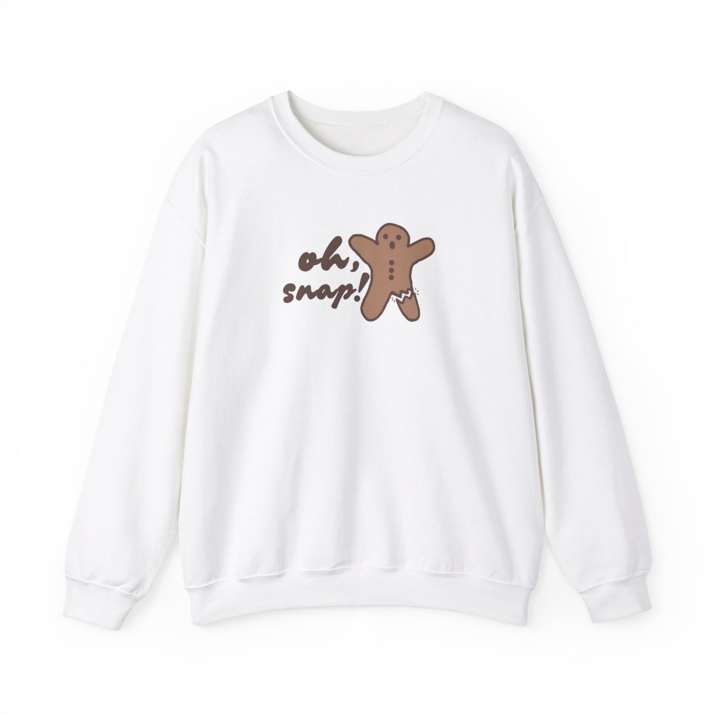 Festive Gingerbread Man Crewneck Sweatshirt