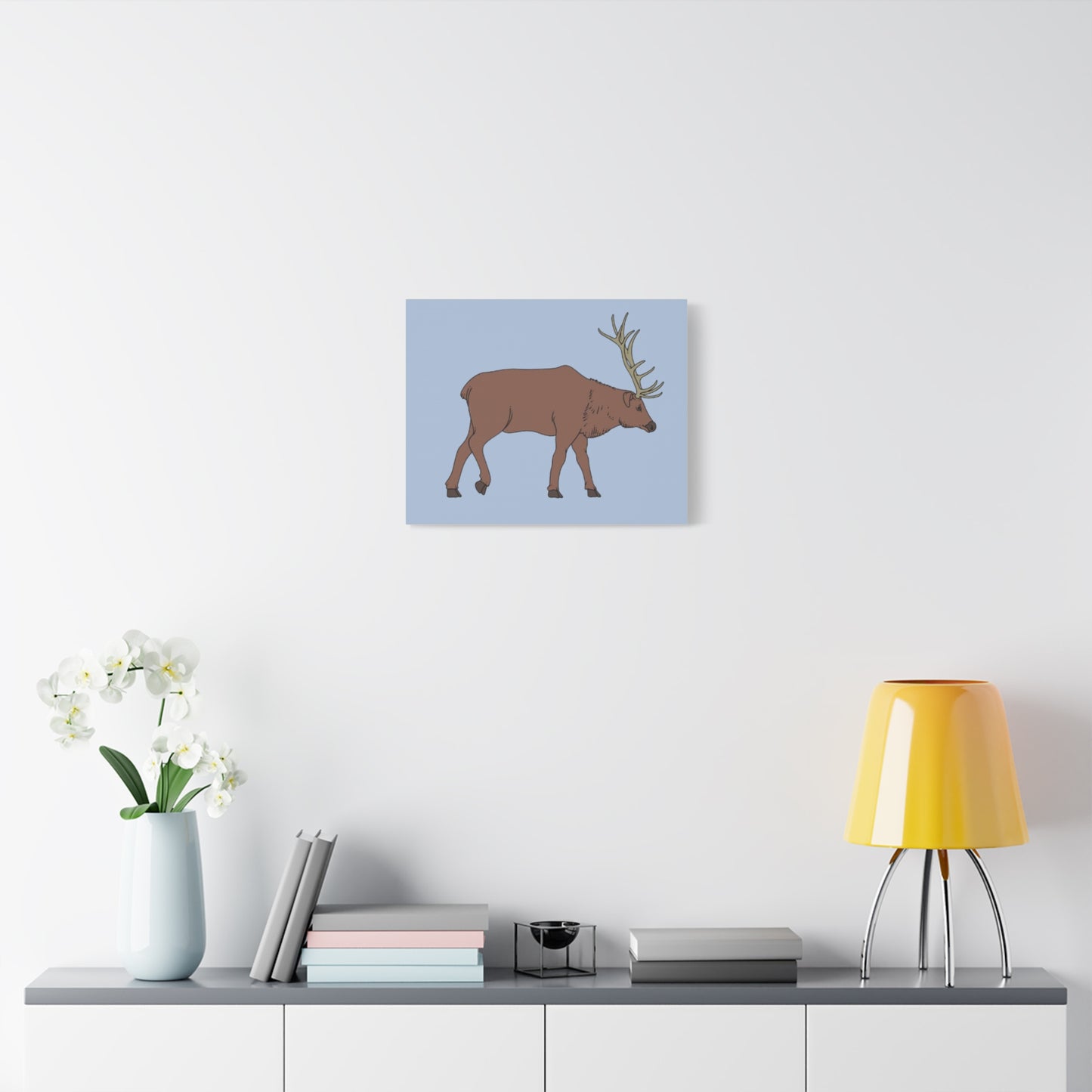 Stretched Matte Canvas 1.25" - Elk