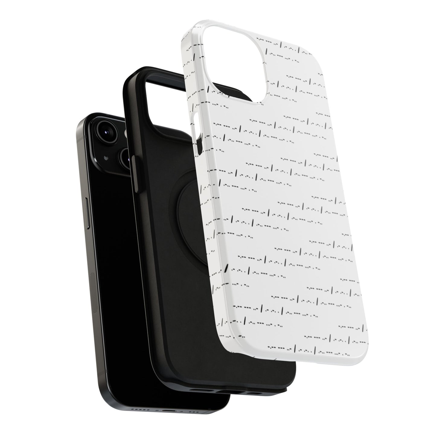 Phone Case - Impact-Resistant - "You Are Loved" Morse Code