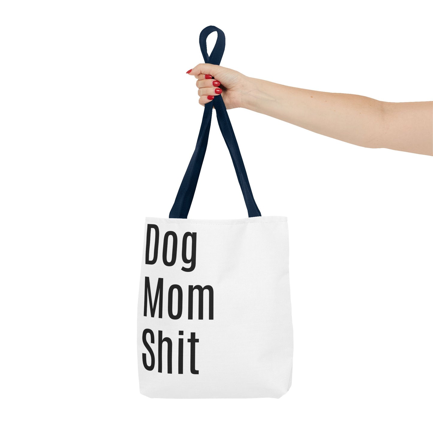 Dog Mom  Versatile Tote Bag (AOP) - White