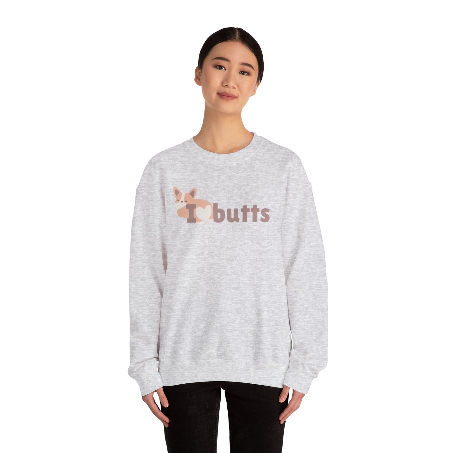 Butts Unisex Heavy Blend™ Crewneck Sweatshirt