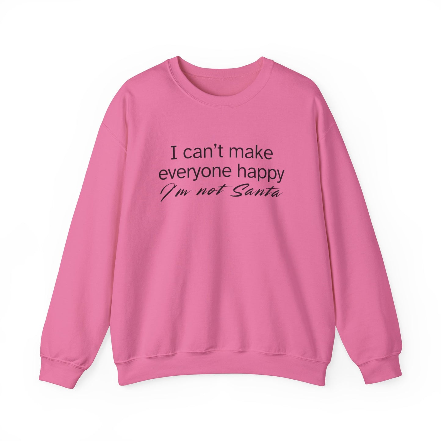 Festive I'm Not Santa Crewneck Sweatshirt