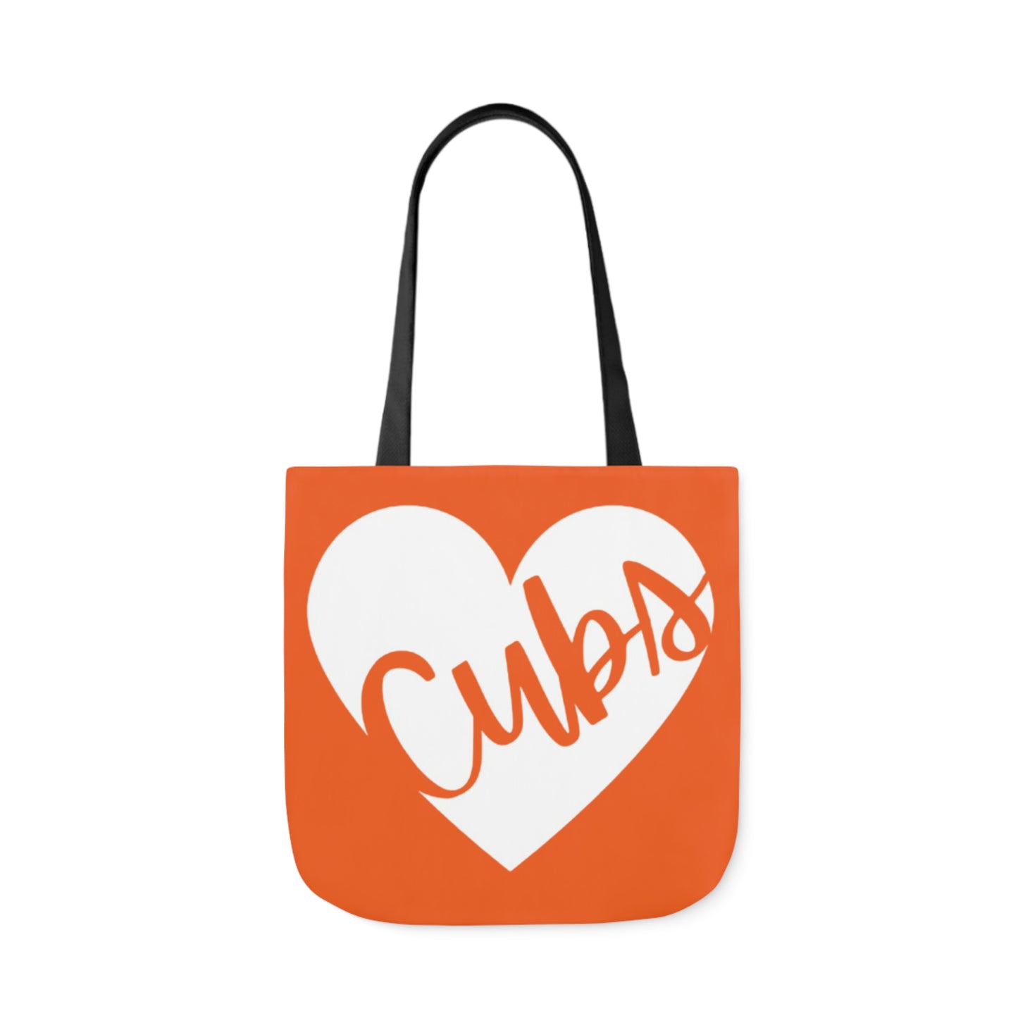 Generic Team Orange Canvas Tote Bag, 5-Color Straps - Cubs