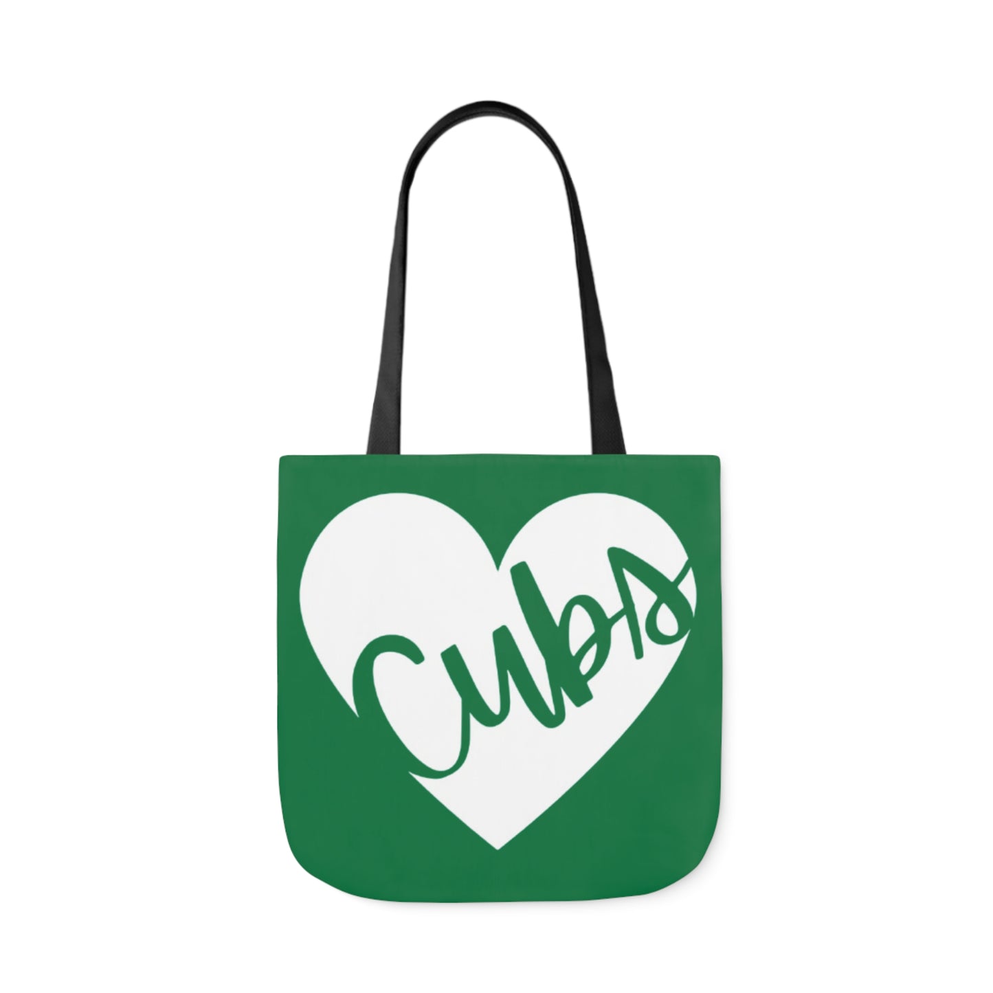 Generic Team Green Canvas Tote Bag, 5-Color Straps - Cubs