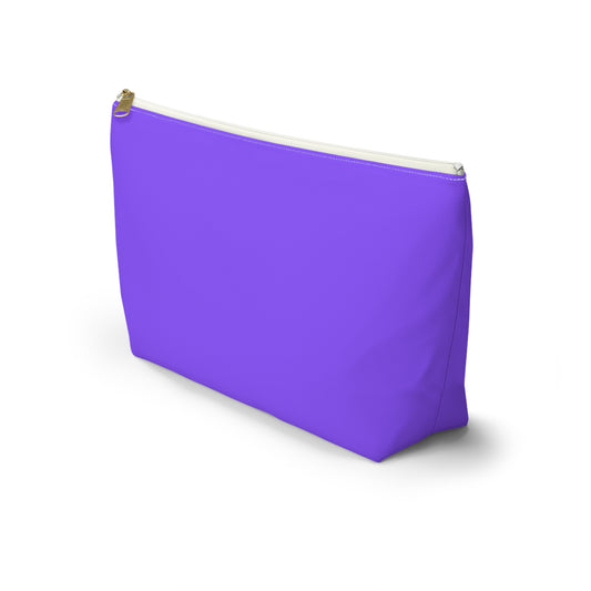 90's Inspired Mix & Match Accessory Pouch w T-bottom - Electric Purple