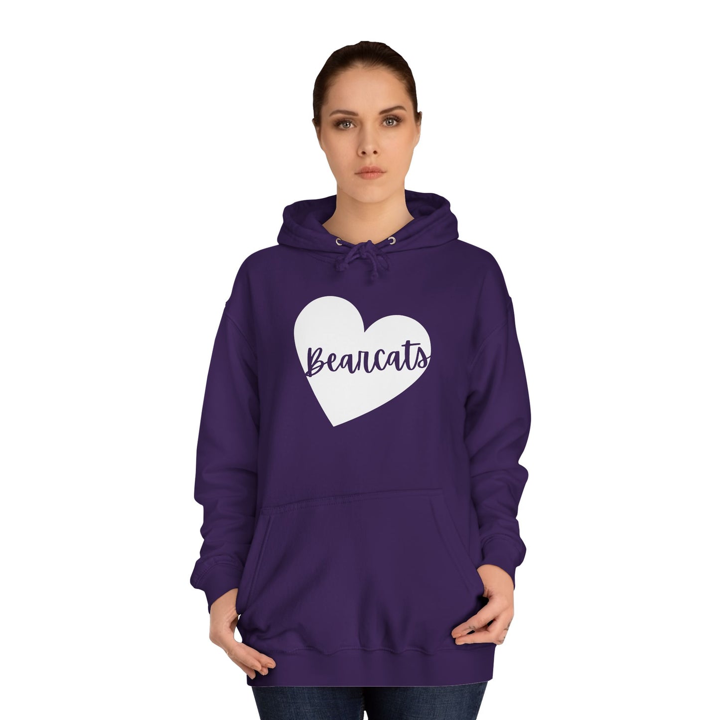 Generic Team Hoodie - Bearcats Heart