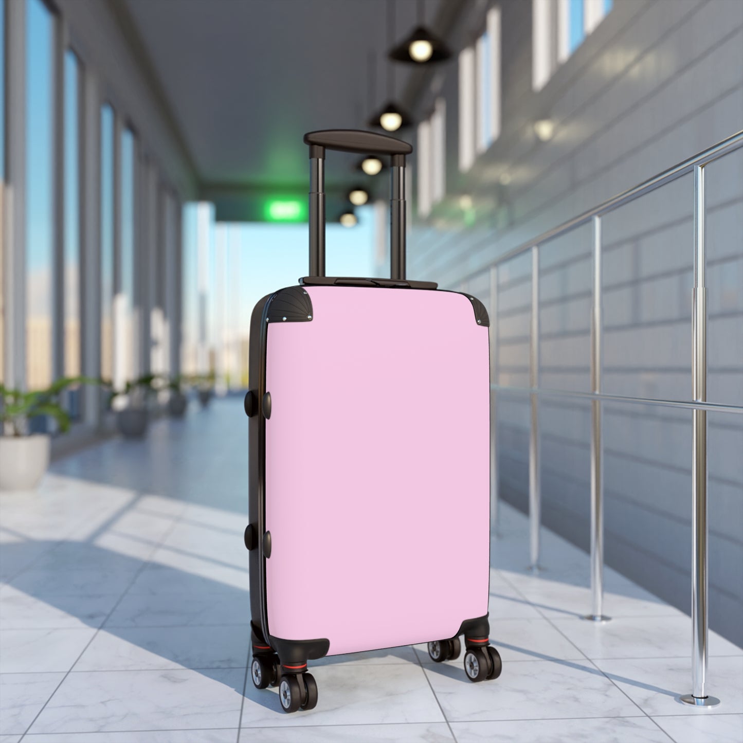 90's Inspired Mix & Match Suitcase - Pastel Pink