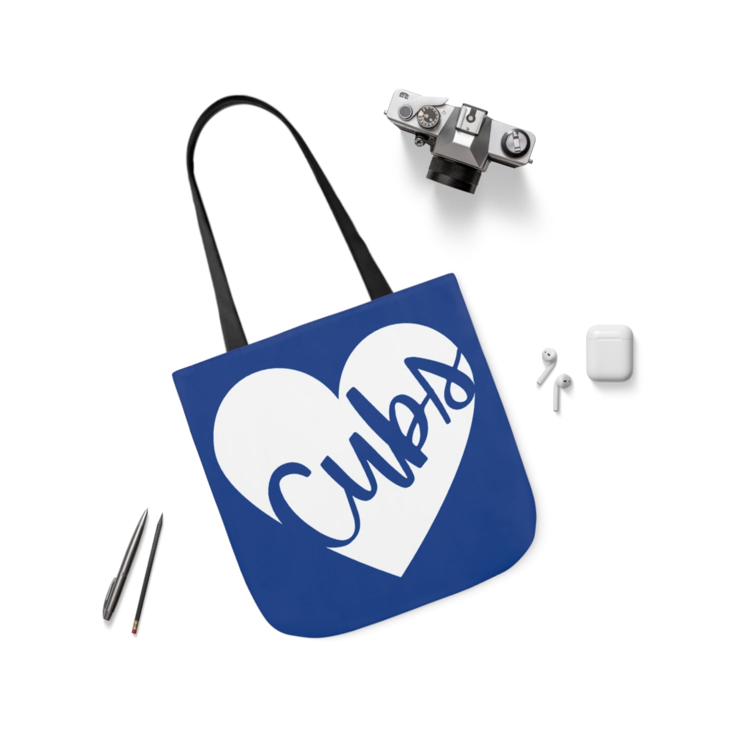 Generic Team Royal Blue Canvas Tote Bag, 5-Color Straps - Cubs