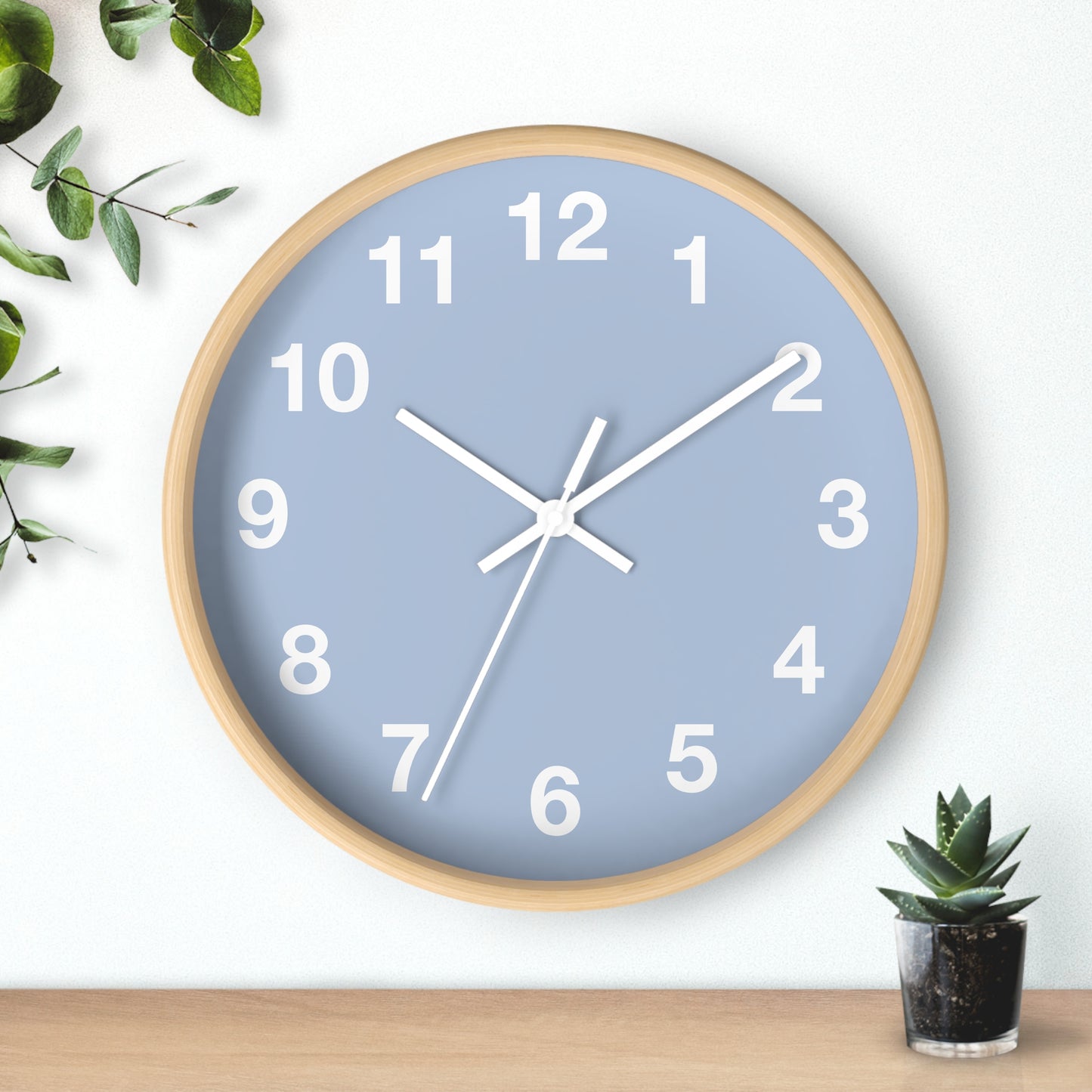 Wall Clock - Big Sky Blue