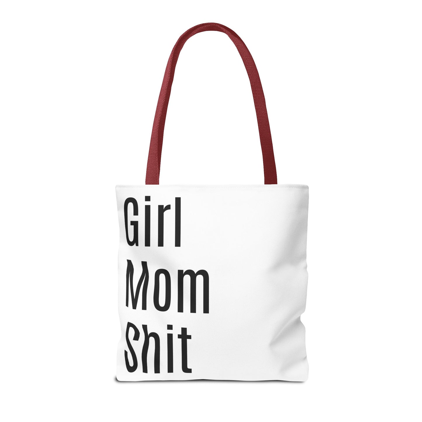 Girl Mom  Versatile Tote Bag (AOP) - White