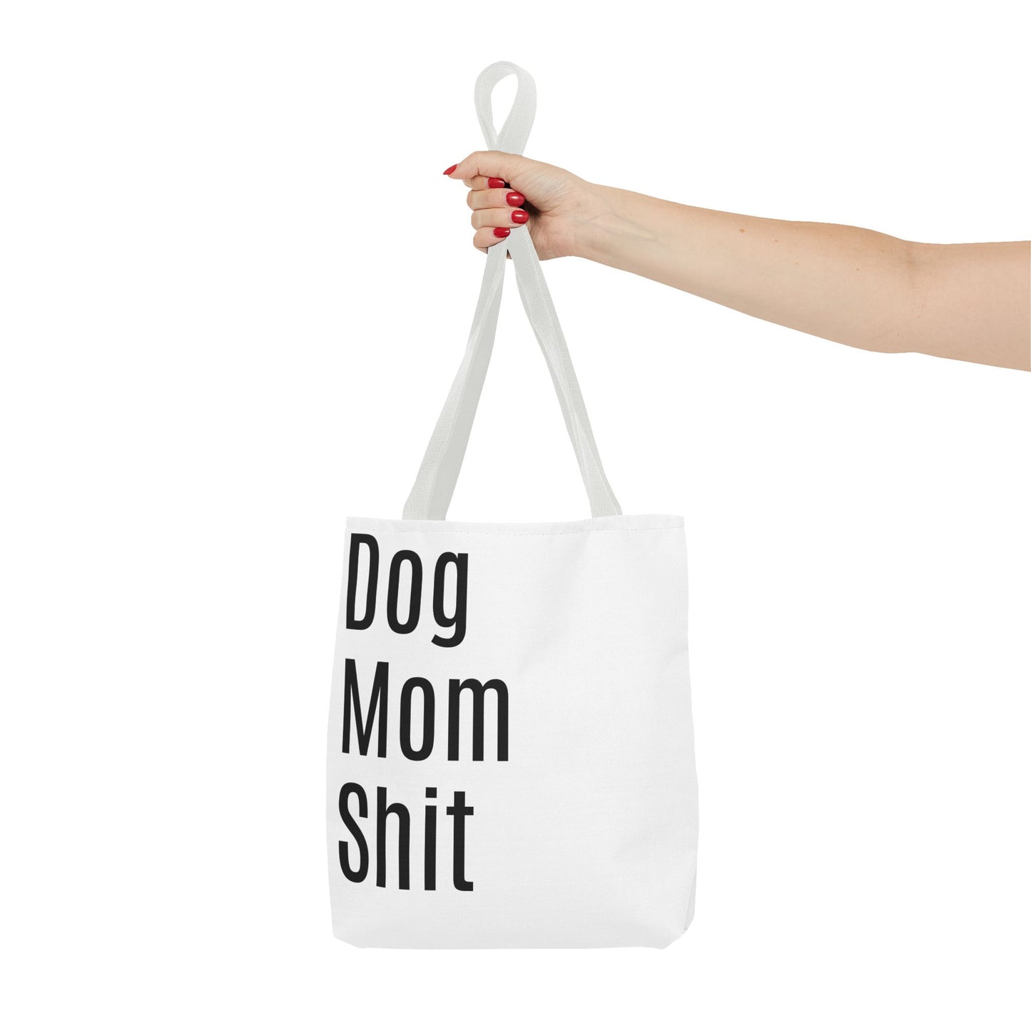 Dog Mom  Versatile Tote Bag (AOP) - White