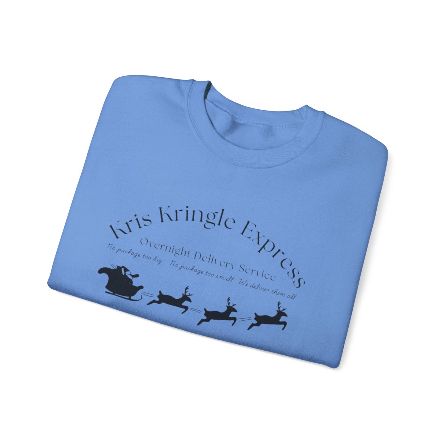 Festive Adult Unisex Crewneck Sweatshirt - Kris Kringle Express