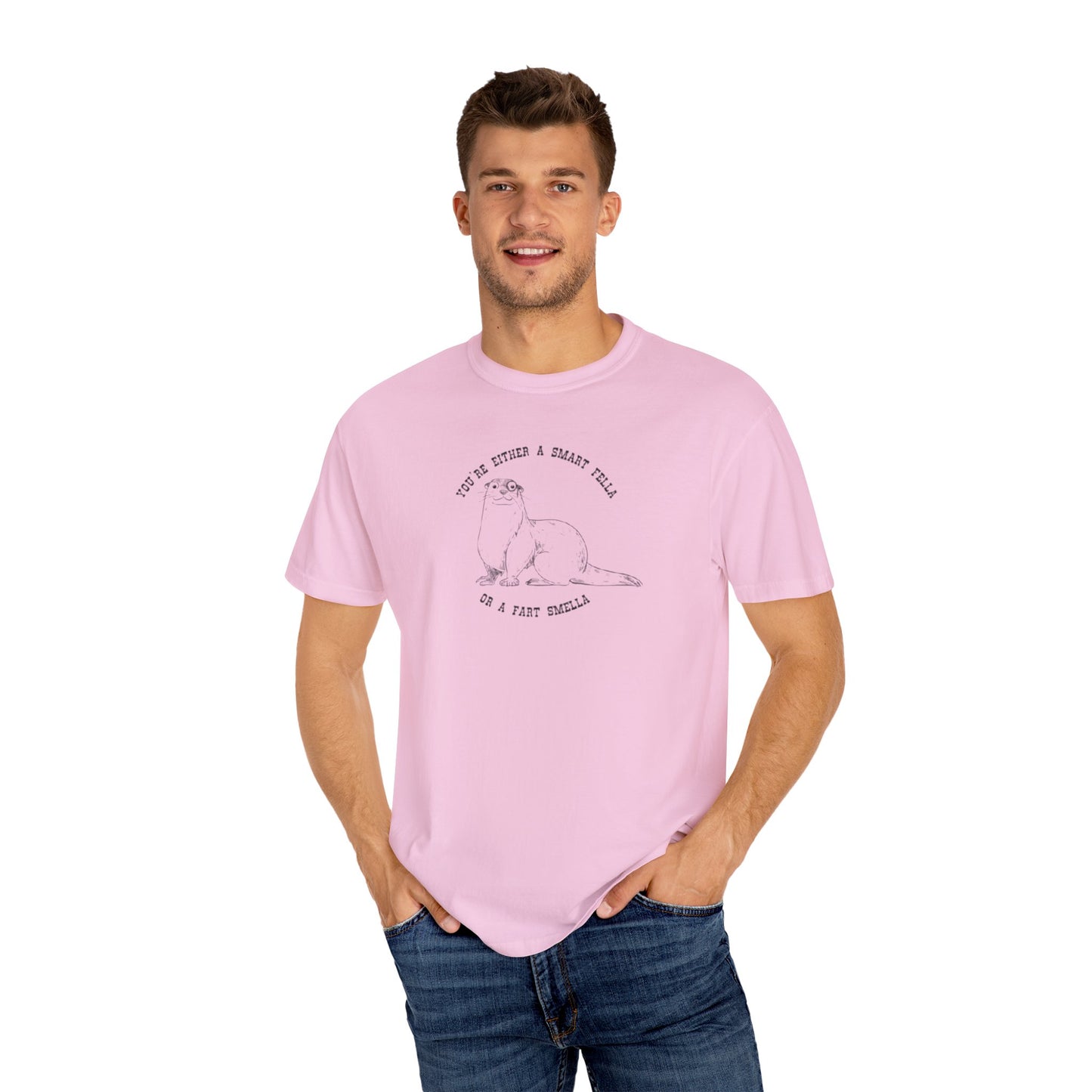 Unisex Garment-Dyed T-shirt - Fart Smella