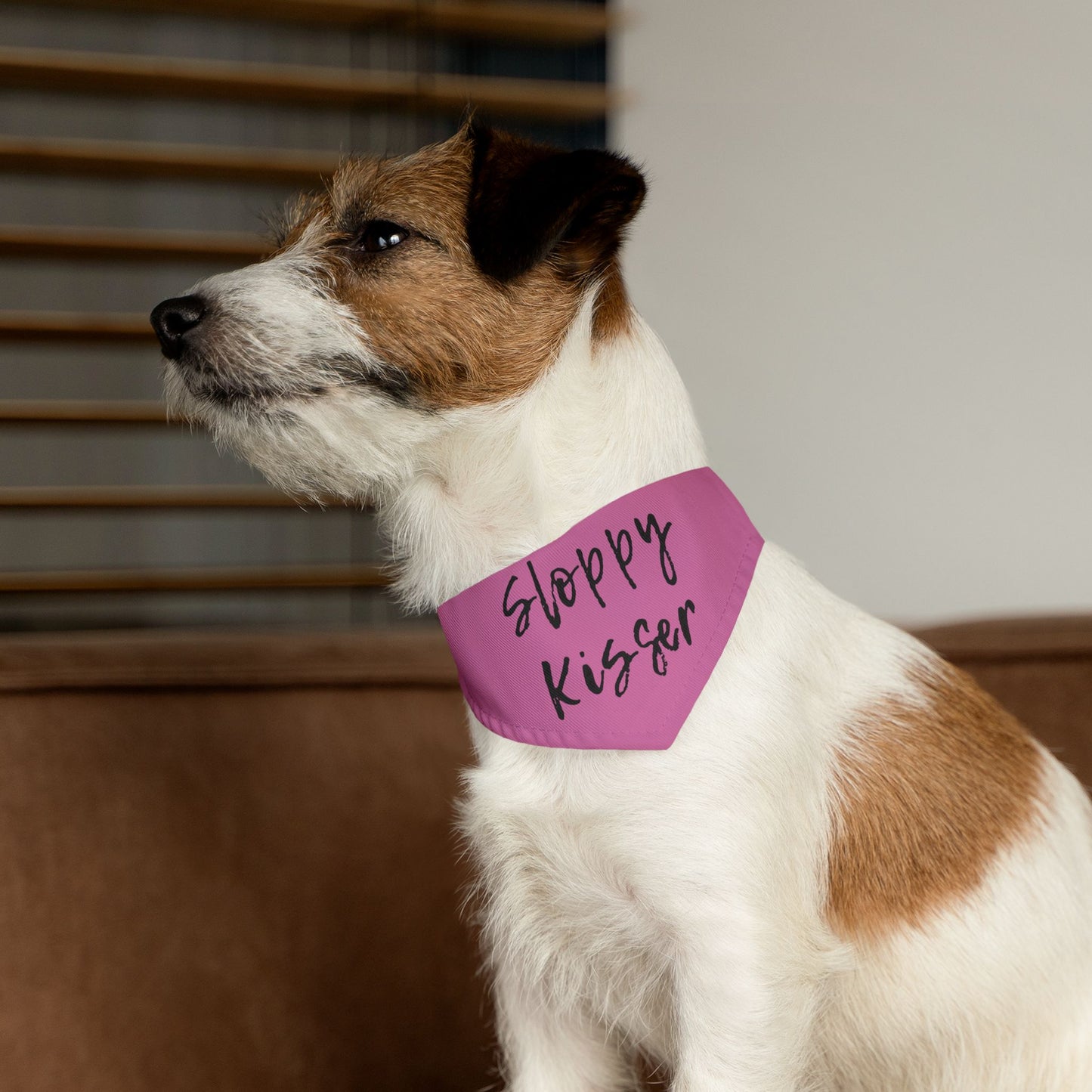 Pet Bandana Collar - Sloppy Kisser